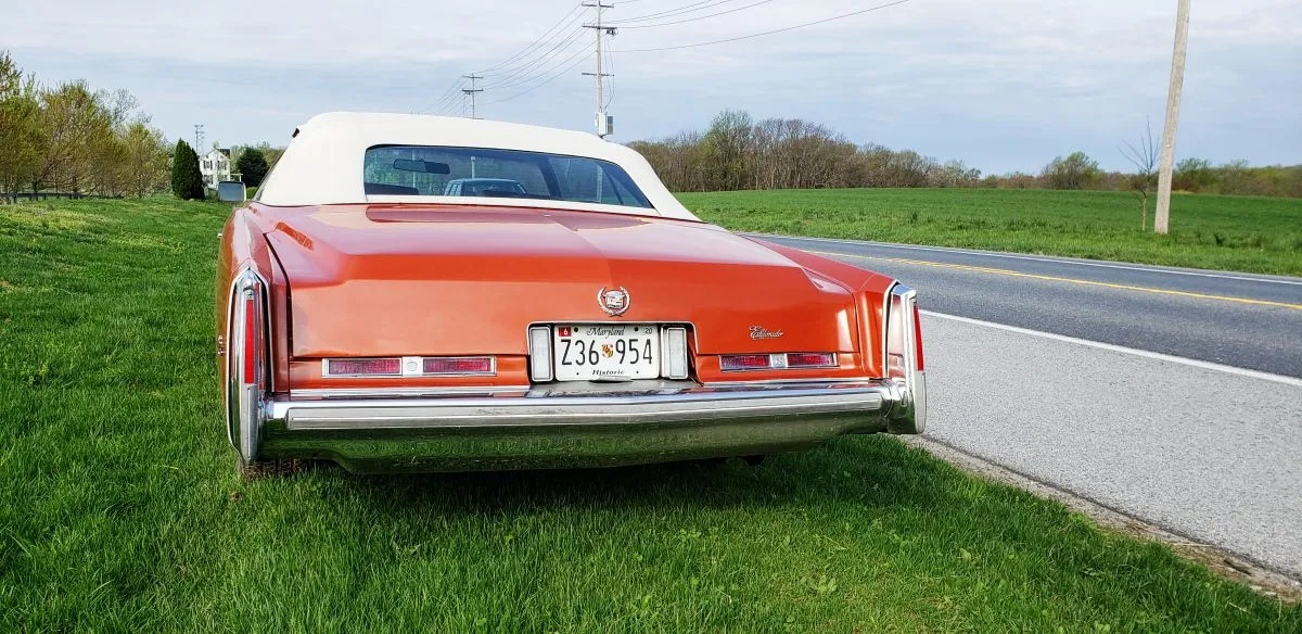 Marlynd,Usa,May,23,,2020,Vintage,Cadillac,Eldorado,Stands,On