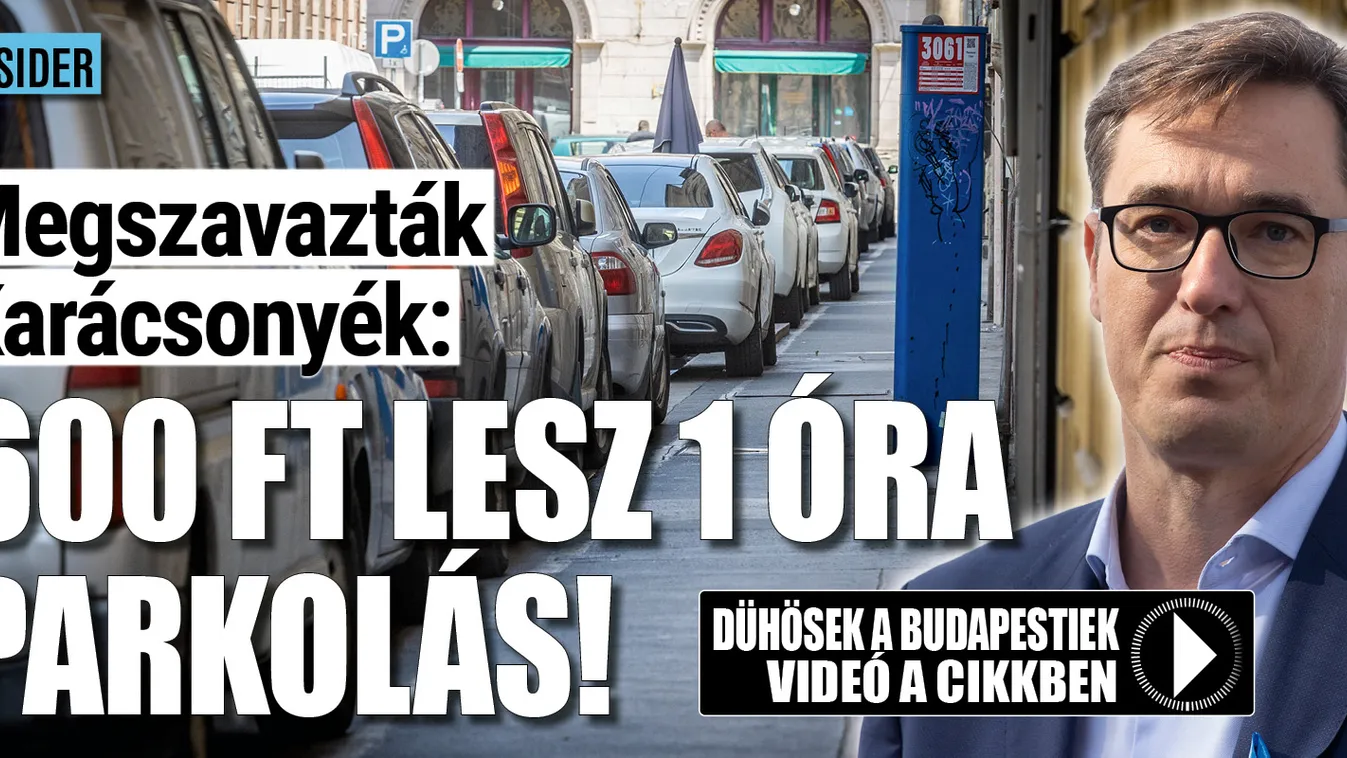Karácsonyék megemelik a parkolási díjakat Budapesten