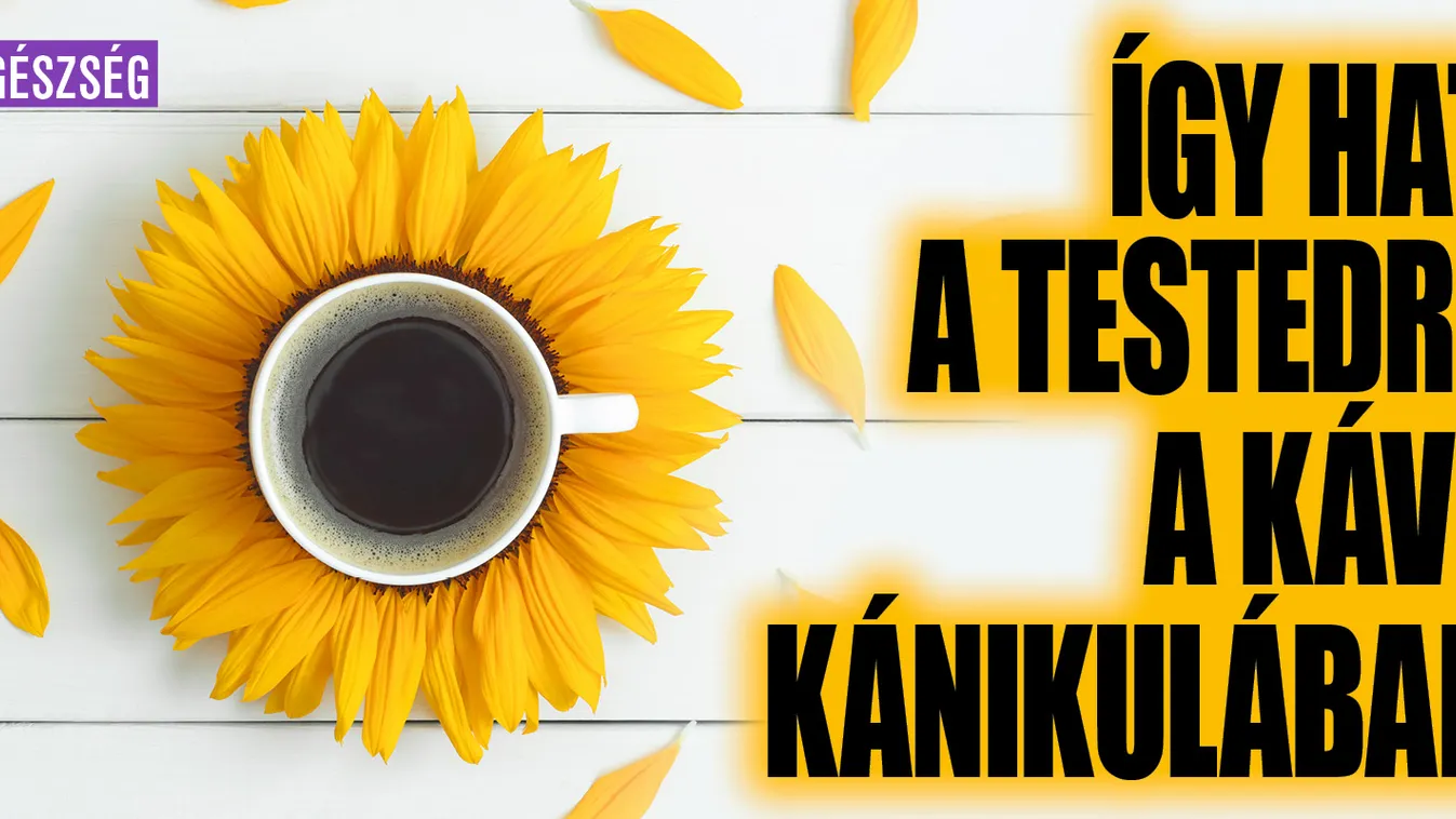 Így hat a testedre a kávé kánikulában
