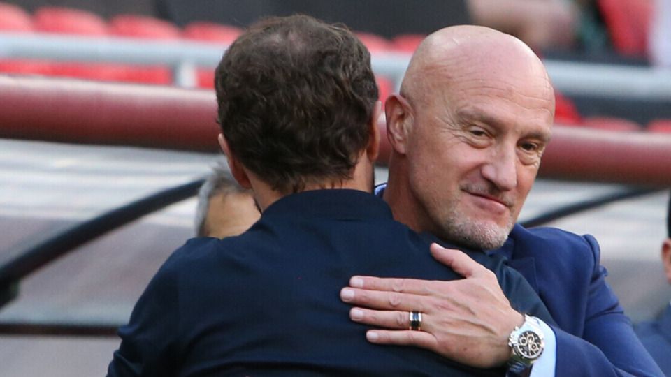 Rossi szombaton boldogan fogadhatta az angol kapitány, Gareth Southgate gratulációját