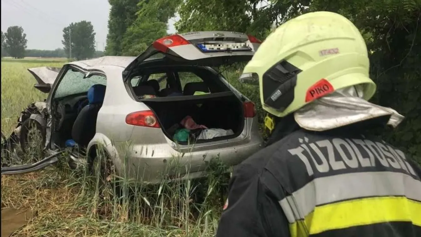 Súlyosan megsérült egy gyermek a nyírpazonyi horrorbalesetben