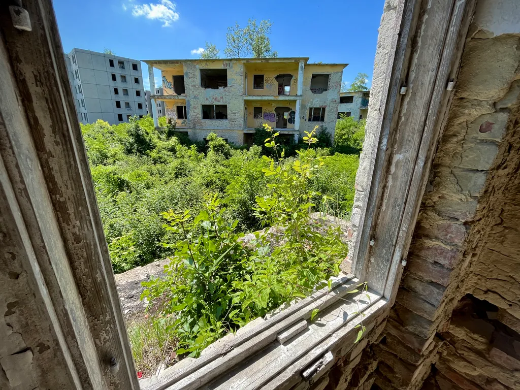 20220602 Budapest, Hazánk egyik legismertebb szellemvárosa Veszprém közelében, Szentkirályszabadja település határában áll. A szovjet katonáknak épített kisvárosban az akkori viszonyokhoz képest szinte luxus uralkodott. Fotó:Bánkúti Sándor