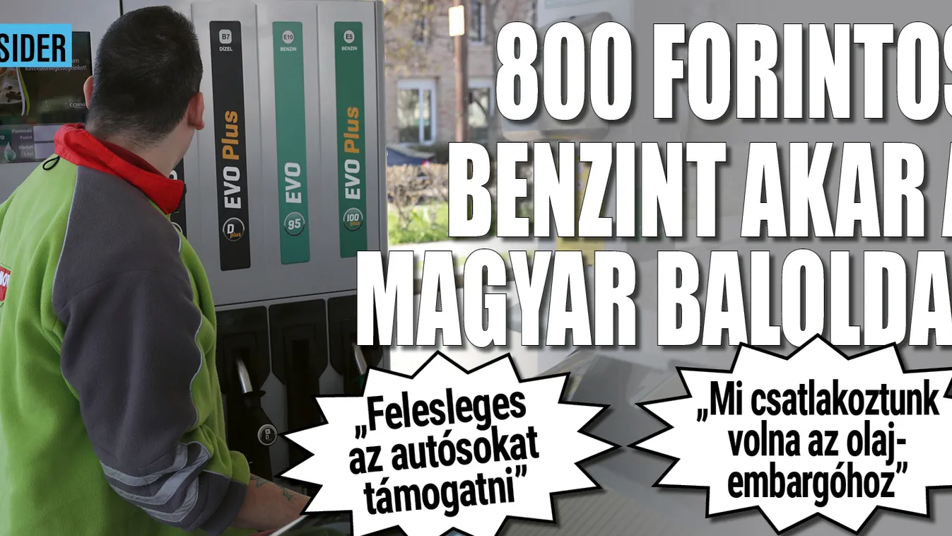  800 forintos benzint akar a magyar baloldal