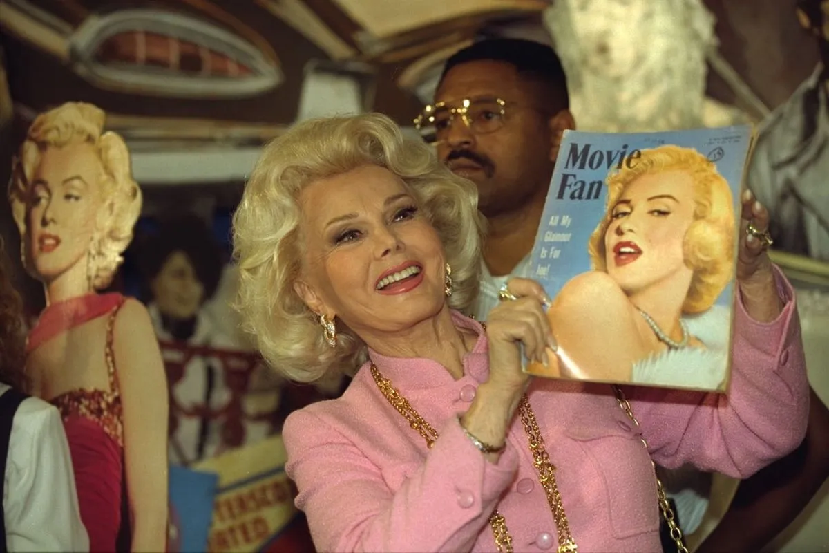 ZSA ZSA GABOR AND SOUVENIRS OF MARILYN