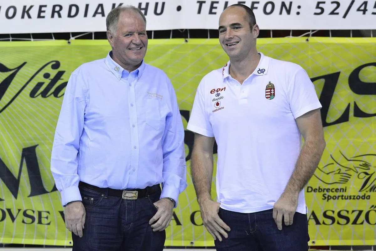 Kemény Dénes és Benedek Tibor egy 2014-es All Star-gálán