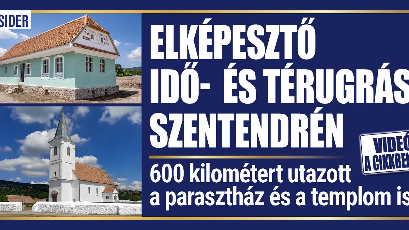 Idő- és térugrás Szentendrén  – videó