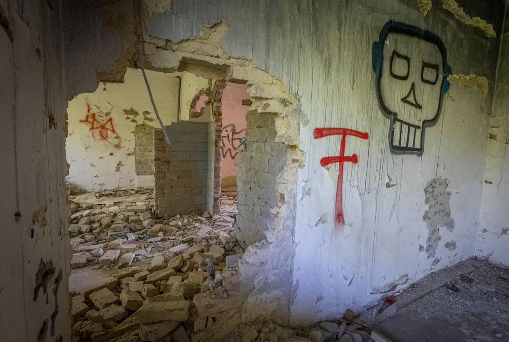 20220602 Budapest, Hazánk egyik legismertebb szellemvárosa Veszprém közelében, Szentkirályszabadja település határában áll. A szovjet katonáknak épített kisvárosban az akkori viszonyokhoz képest szinte luxus uralkodott. Fotó:Bánkúti Sándor