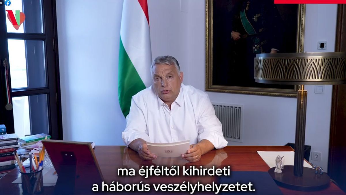 Az Országgyűlés dönthet a háborús veszélyhelyzet meghosszabbításáról