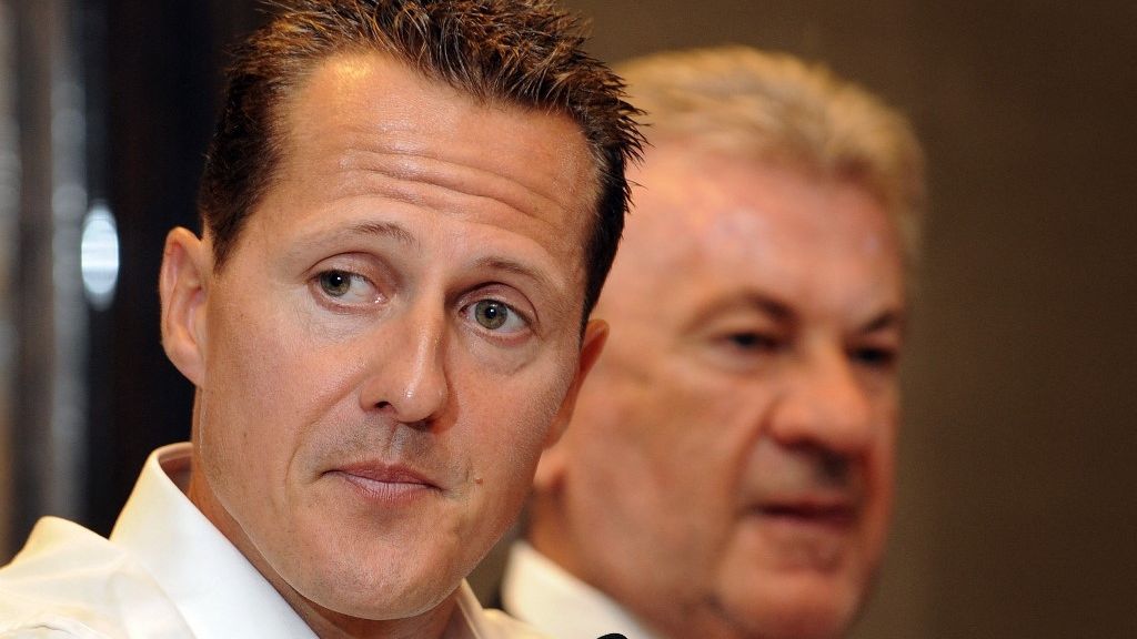 Michael Schumacher és korábbi menedzsere, Willi Weber