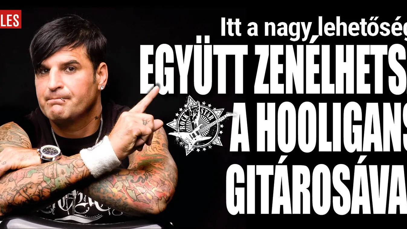 Itt a lehetőség: Együtt zenélhetsz a Hooligans gitárosával