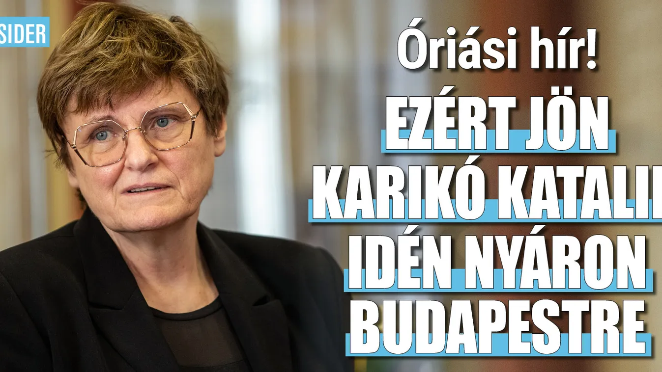 Kiderült: ezért jön Karikó Katalin idén nyáron Budapestre