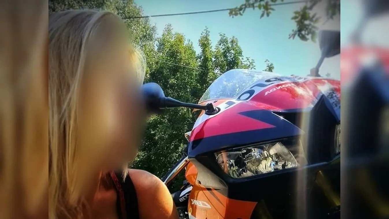 Szerelme szeme láttára motorozott a halálba Petra
