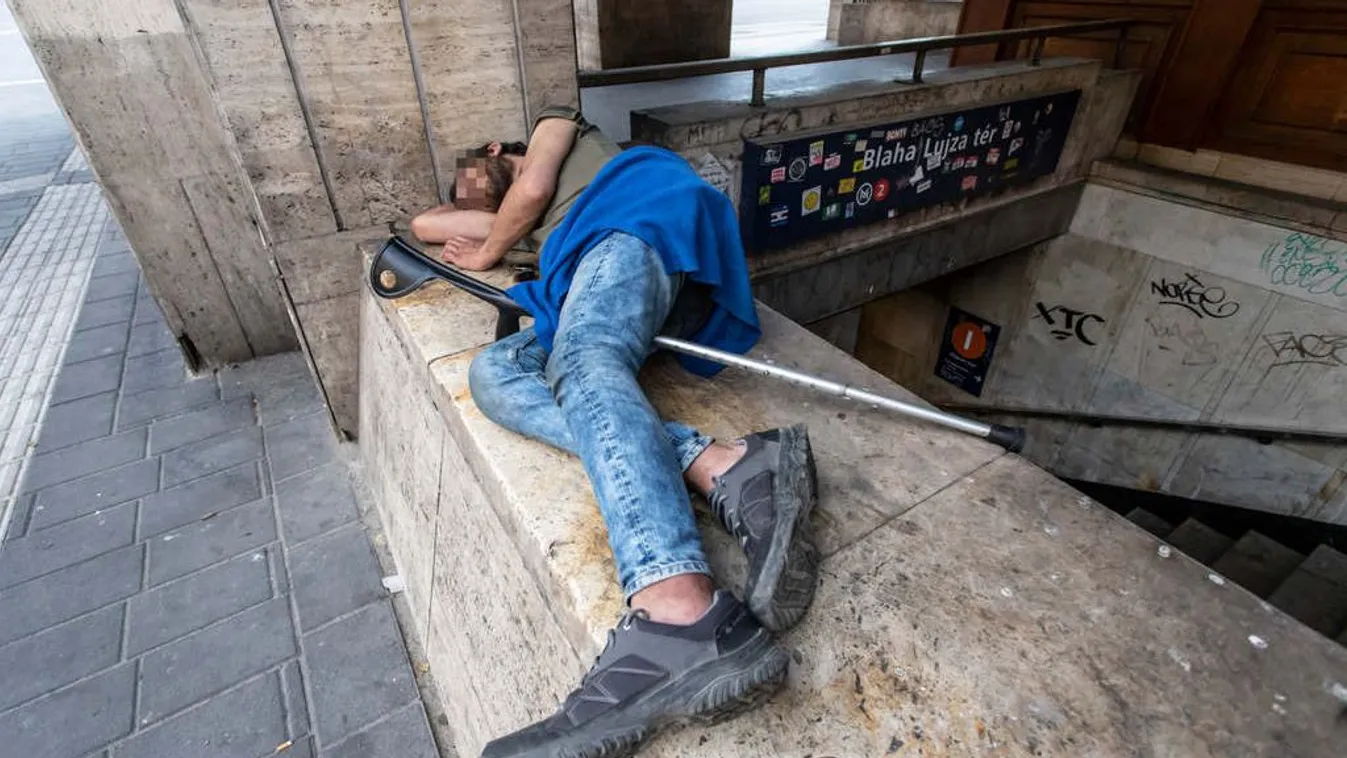 Egyre több a fedélnélküli a VII. kerületben is