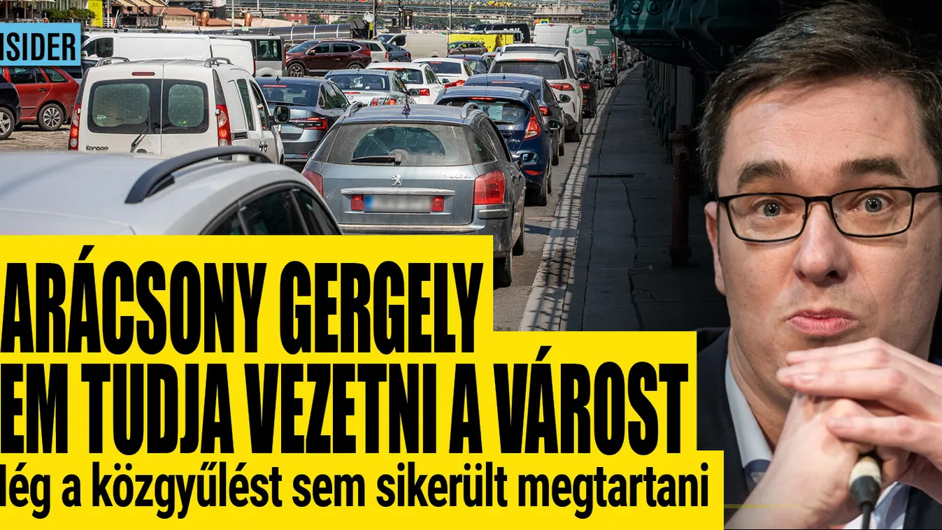 Karácsony Gergely nem tudja vezetni a várost