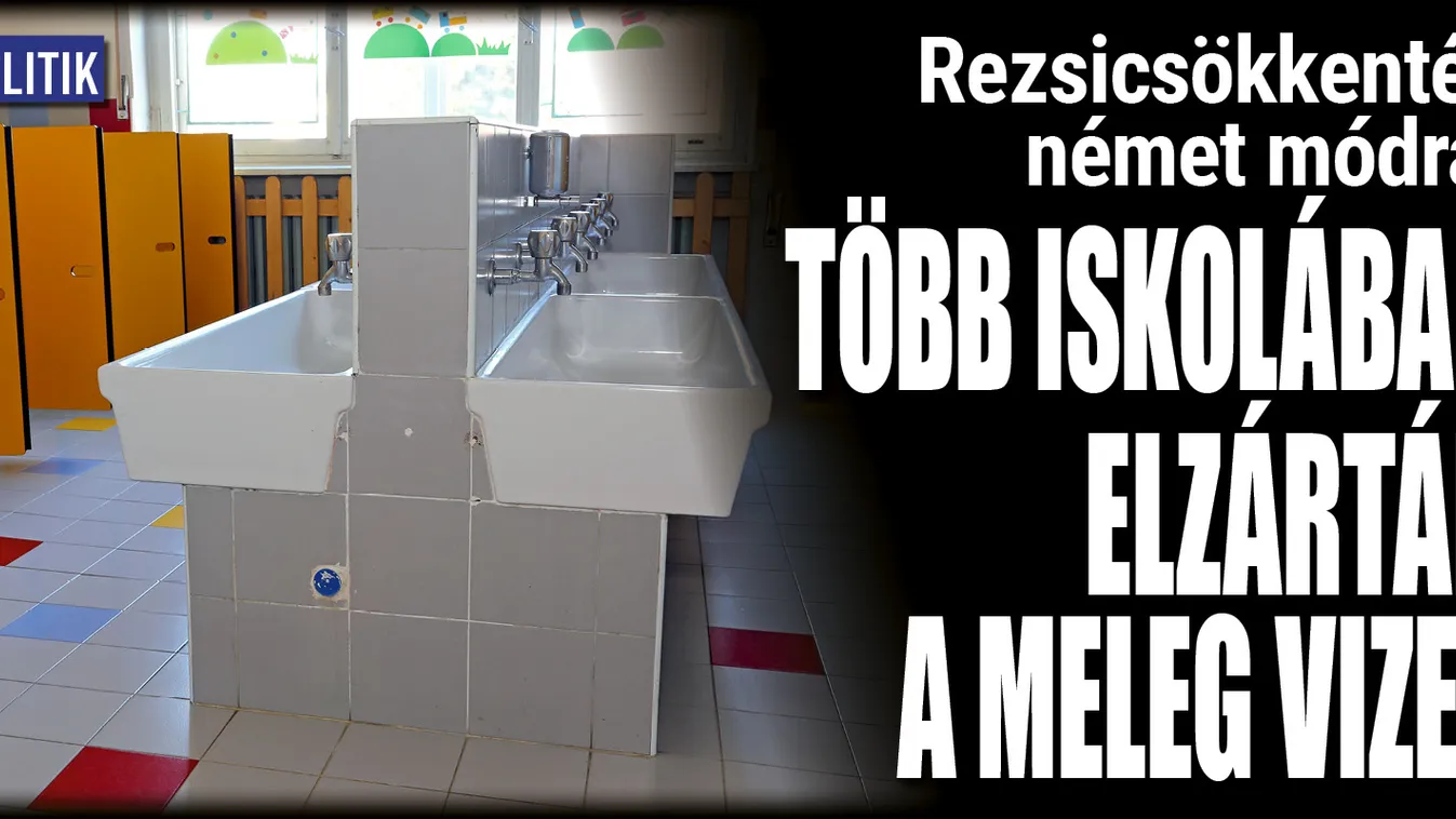 Több német iskolában is elzárták a melegvizet