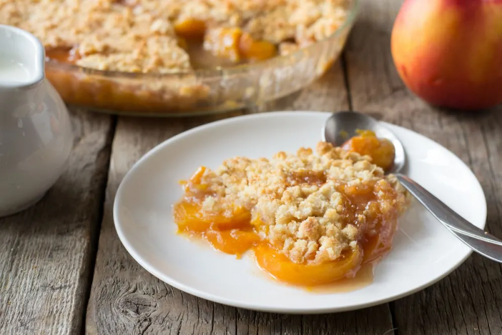 Peach,Crumble