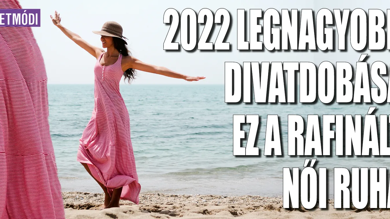 2022 legnagyobb divatdobása ez a rafinált női ruha