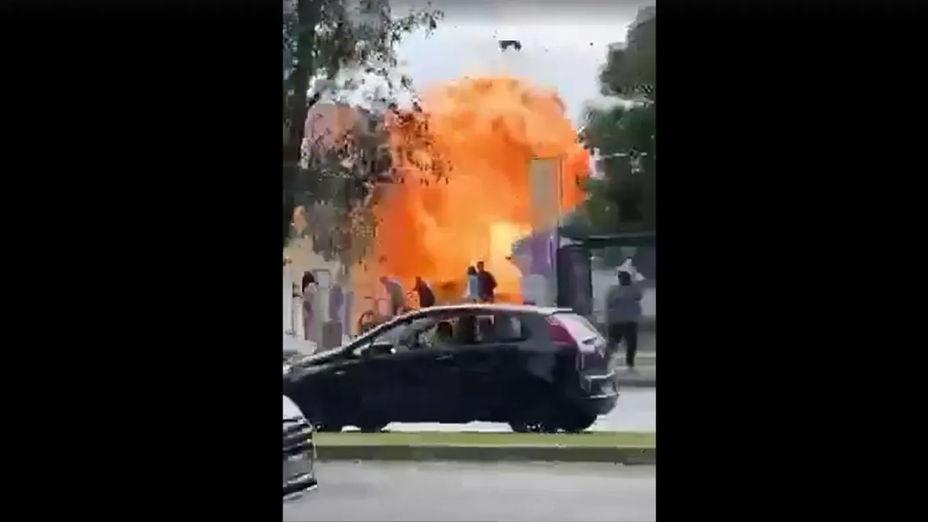 Hatalmas robbanás rázta meg Kaposvárt, ez történt – Videó
