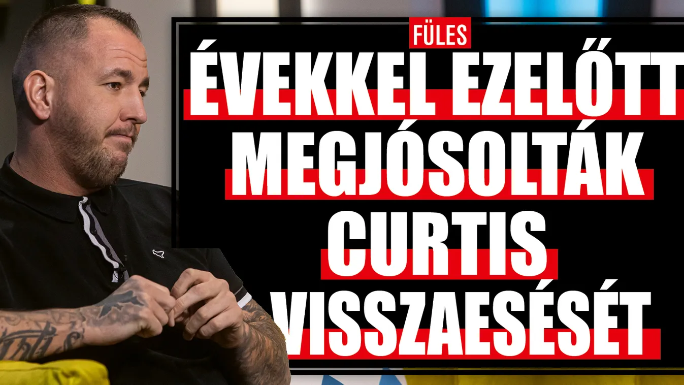 Nem használt az elvonó, hiába fizetett milliókat Curtis