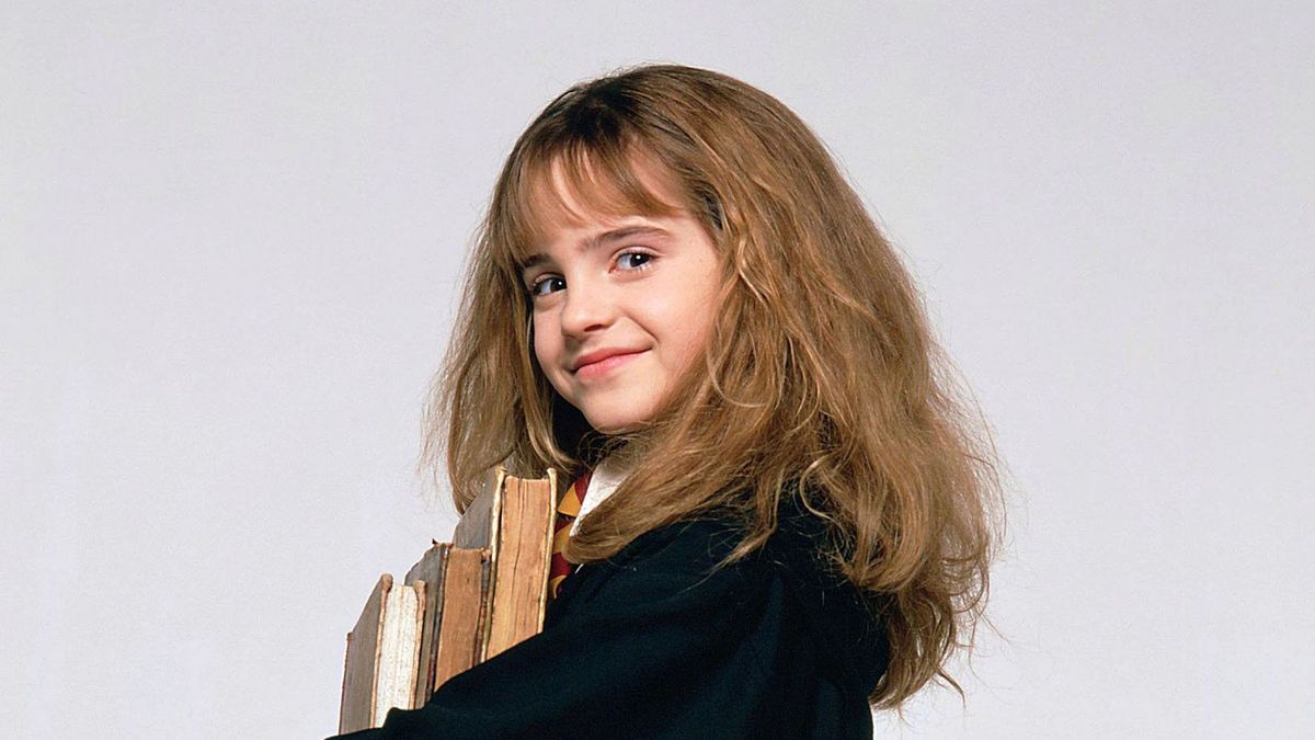 EMMA WATSON in HARRY POTTER AND THE SORCERER'S STONE (2001), directed by CHRIS COLUMBUS.