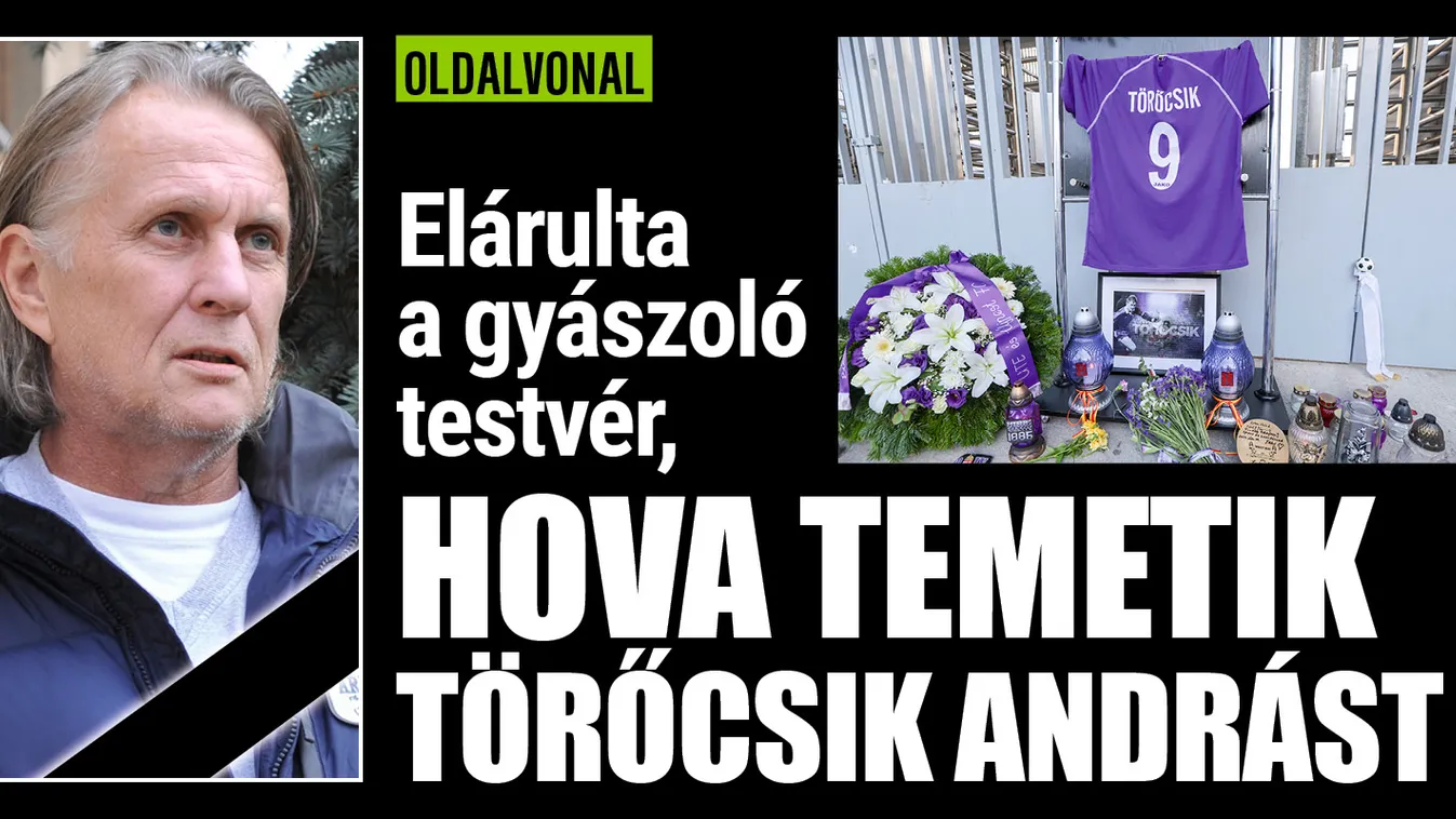 Kiderült, ide temetik Törőcsik Andrást