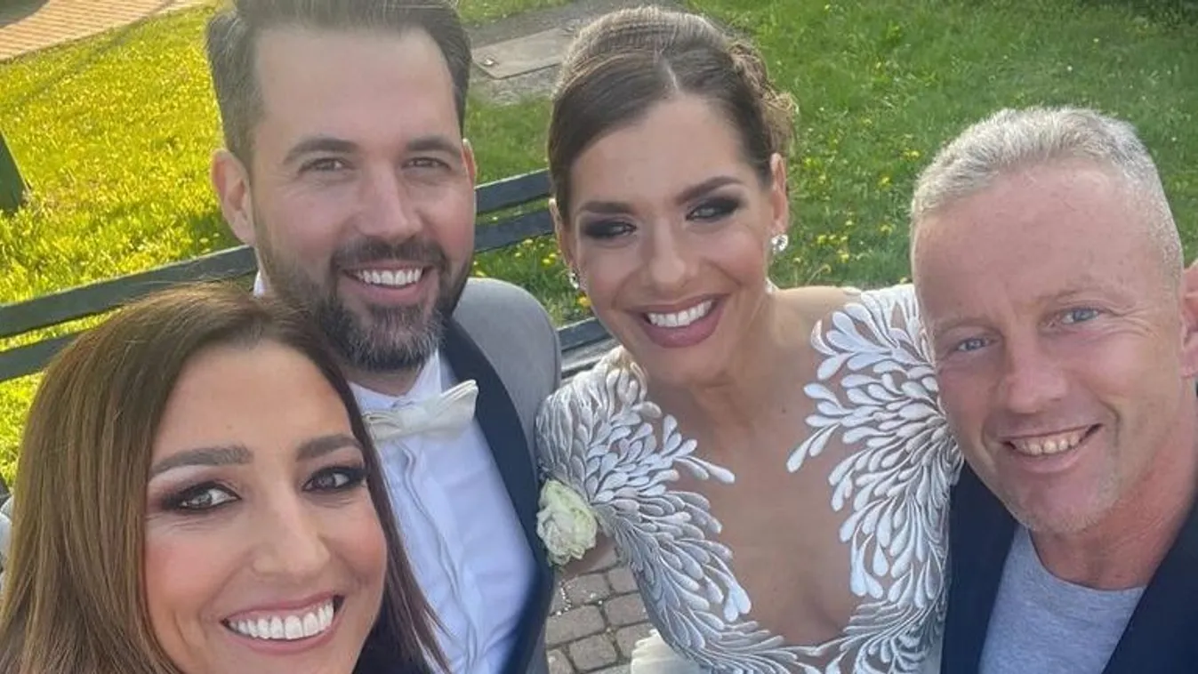 Schobert Norbi üzent az énekesnőnek:  Az Isten áldjon meg