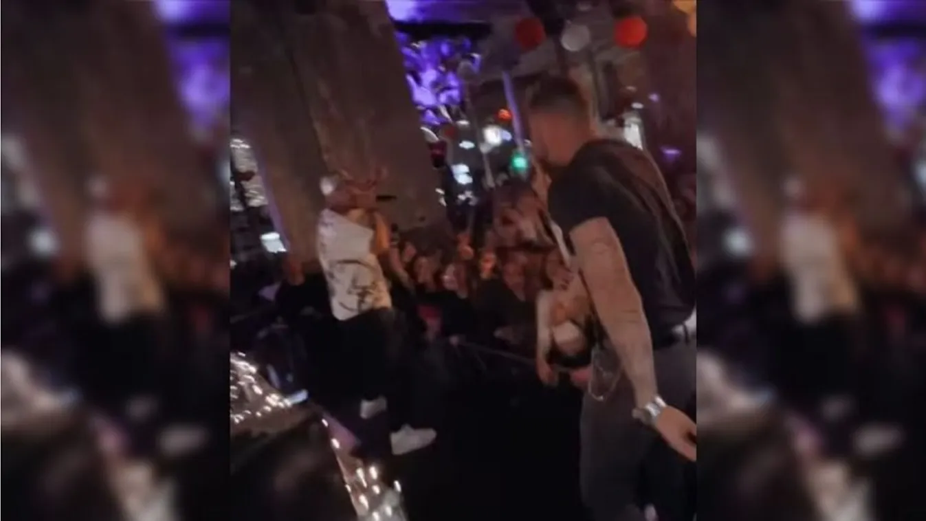 Dráma a koncerten: lezuhant a színpadról a magyar rapper