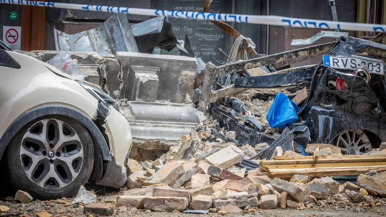 Budapesti házomlás: friss hírek érkeztek