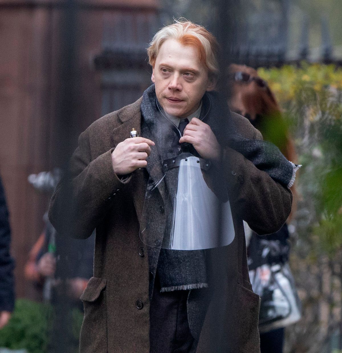 EXCLUSIVE: Rupert Grint Spotted For the First Time on the Set of Guillermo del Toro's Cabinet of Curiosities.