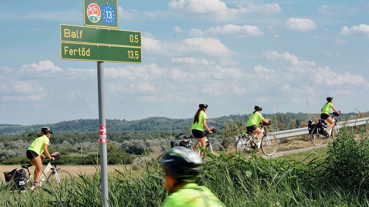 Hőtérkép mutatja a bringásokat