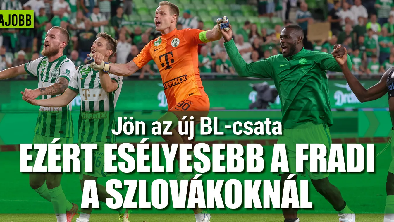 Óriási esély, ezért kell továbbjutnia a Fradinak