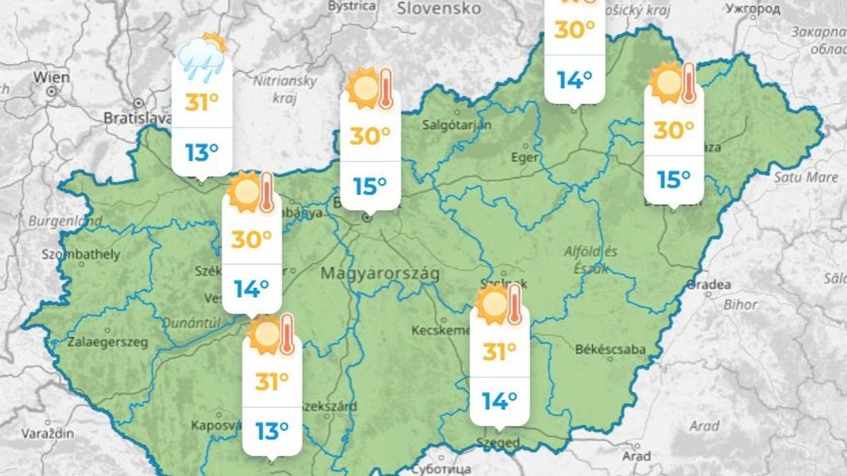 Hamarosan megkapjuk megint a kánikulát