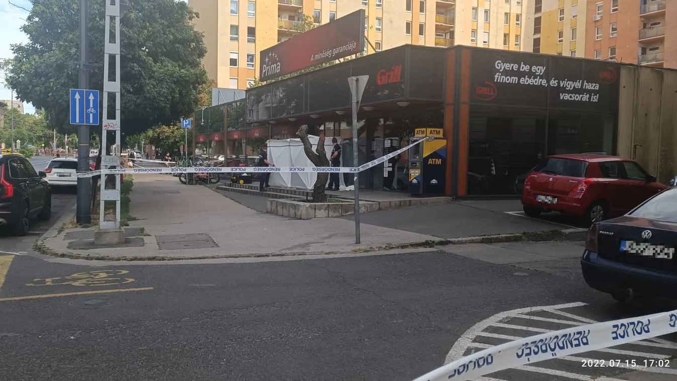 Késsel a kezében őrjöngött egy férfi a Baross utcában