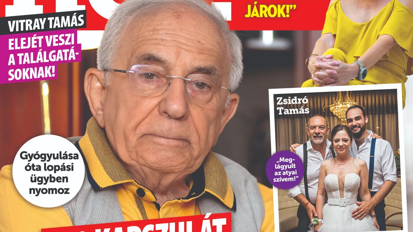 Azt pletykálják, valami nagy baj lehet Vitray Tamással