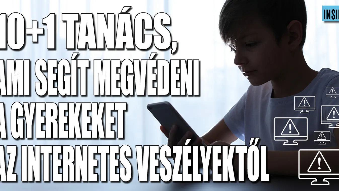 11 tipp, hogy megvédjük a gyereket az internet veszélyeitől