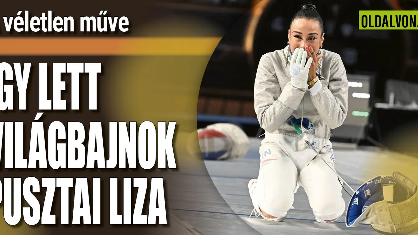  Nem akárhogyan lett világbajnok a gyönyörű magyar vívó