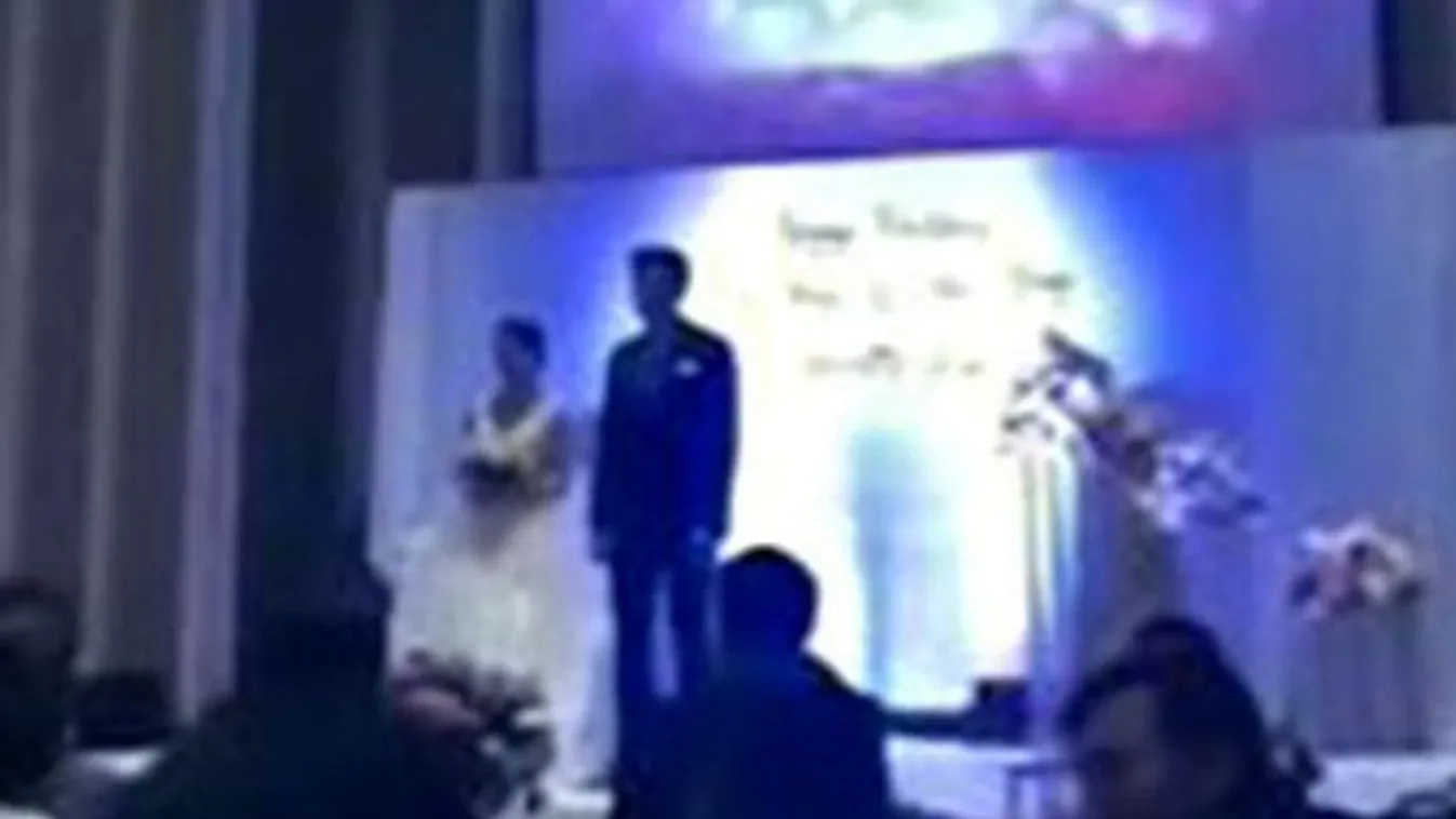 Perverz szexvideó miatt tört ki botrány az esküvőn