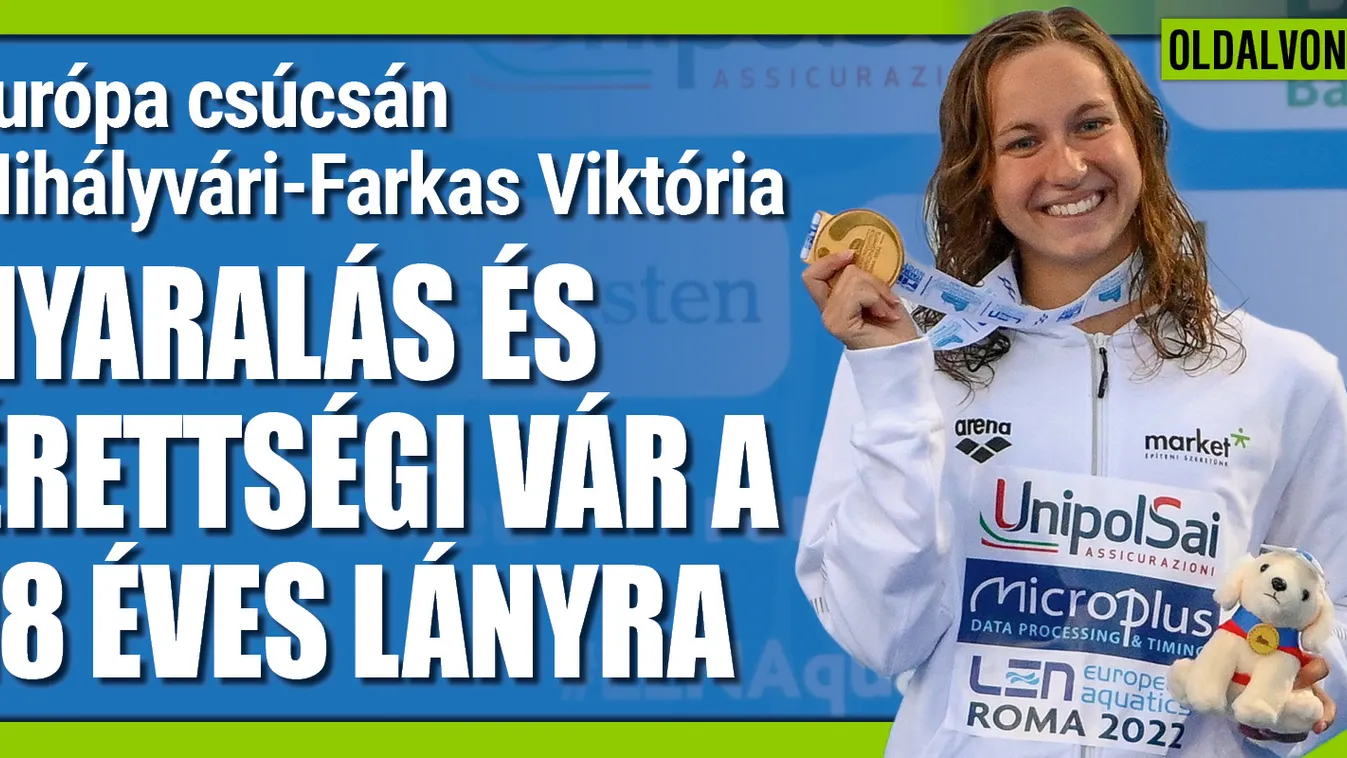 Nyaralásra és érettségire készül a magyar bajnoklány