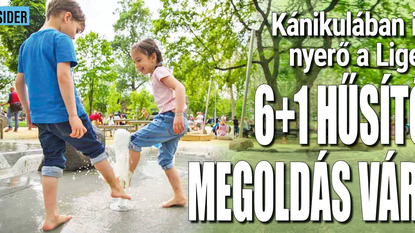 Kánikulában is nyerő a Liget: 6+1 hűsítő megoldás vár!
