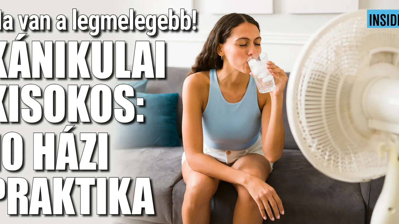 Kánikulai kisokos: 10 házi praktika izzadás ellen