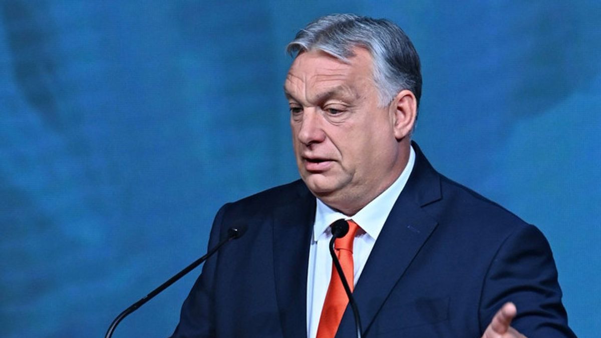 Orbán Viktor miniszterelnök nyitóbeszédet mond a CPAC konzervatív konferencián