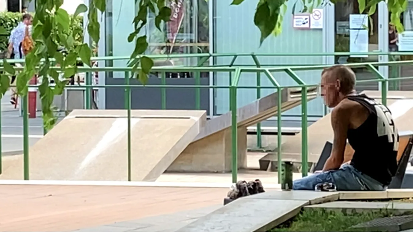 Újbudát is ellepték a balhézó hajléktalanok - Fotók