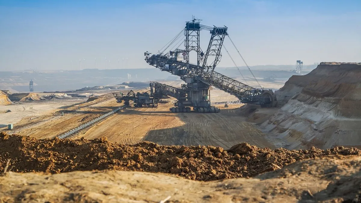 Garzweiler,,Germany,-,August,15,2015:,Open,Cast,Mine,Short