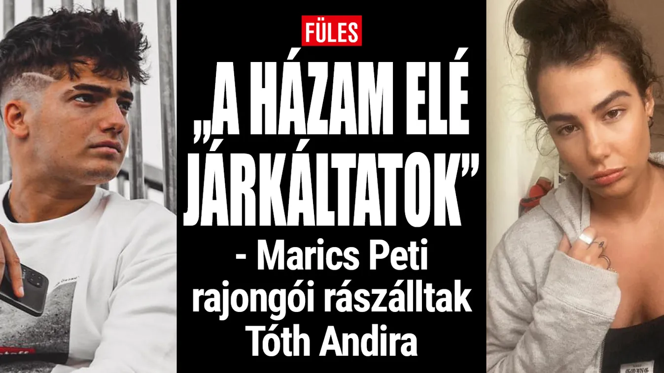 Ez durva! Marics Peti rajongói rászálltak Tóth Andira
