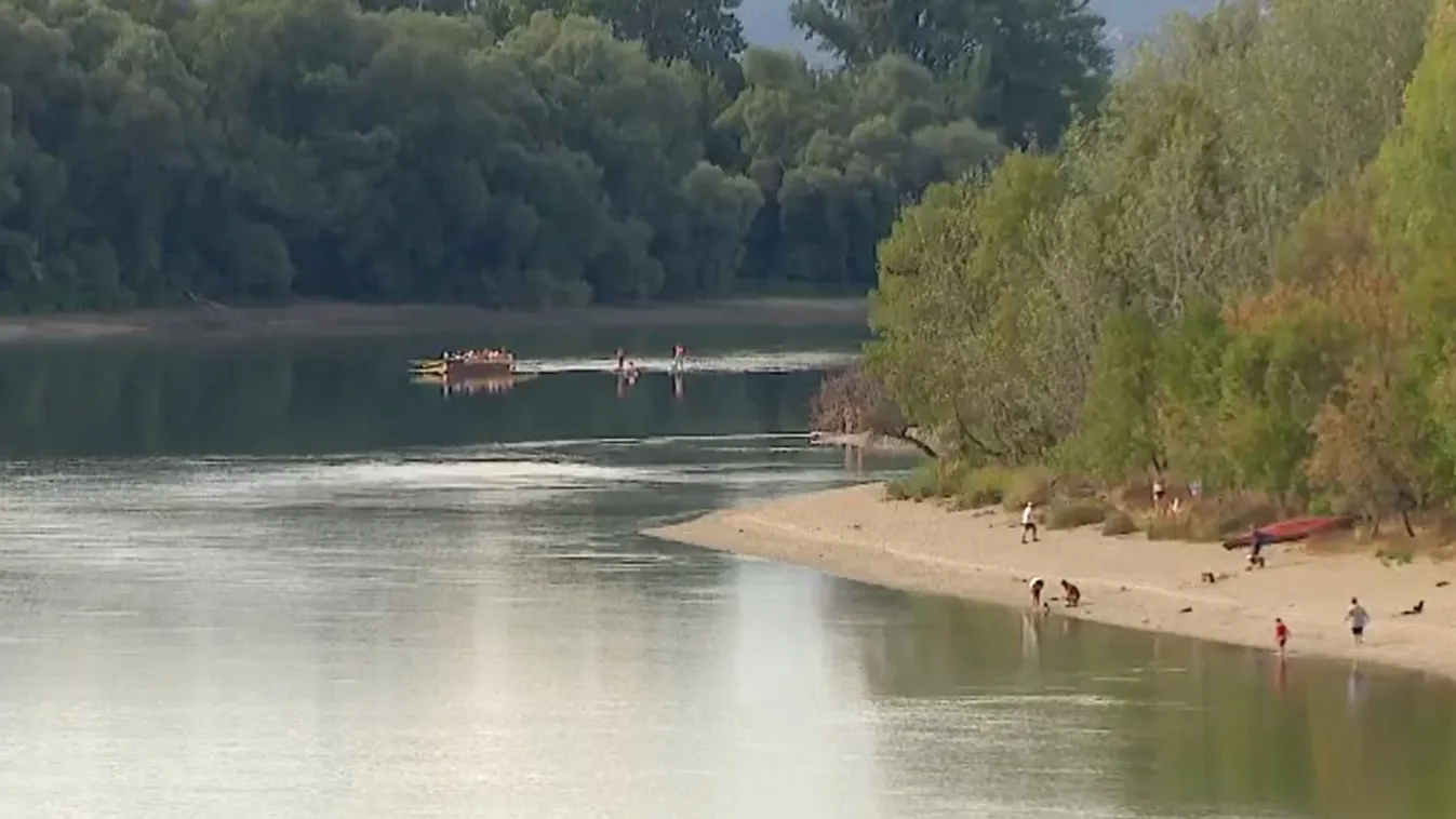 Római kori őrnaszád érkezett Budapestre - Videó