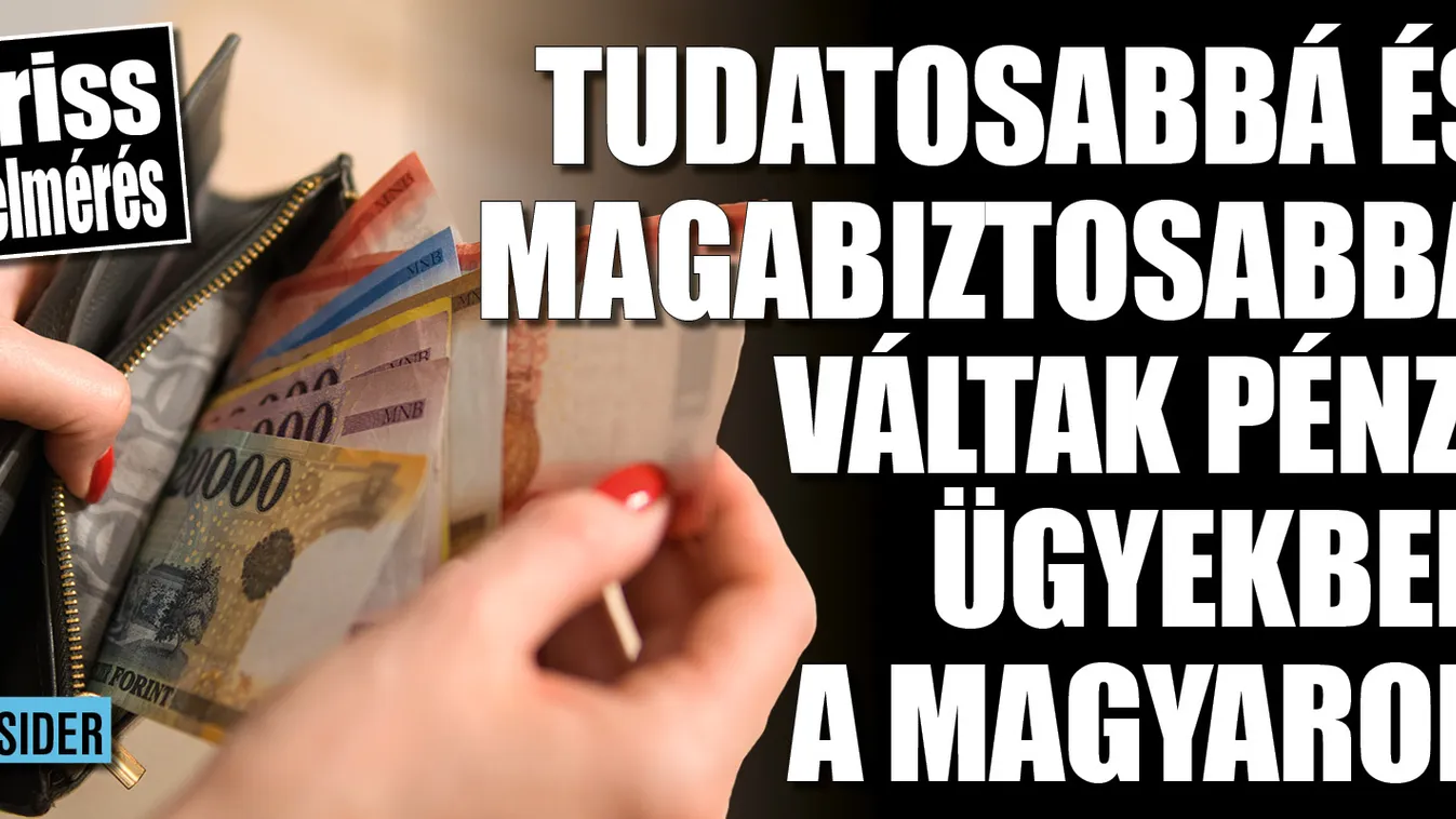 Tudatosabbá és magabiztosabbá váltak pénzügyekben a magyarok