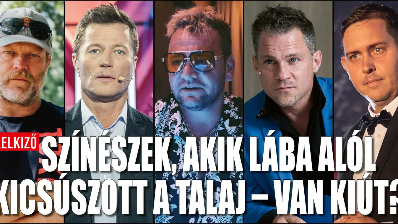Színészek, akik lába alól kicsúszott a talaj – Van kiút?