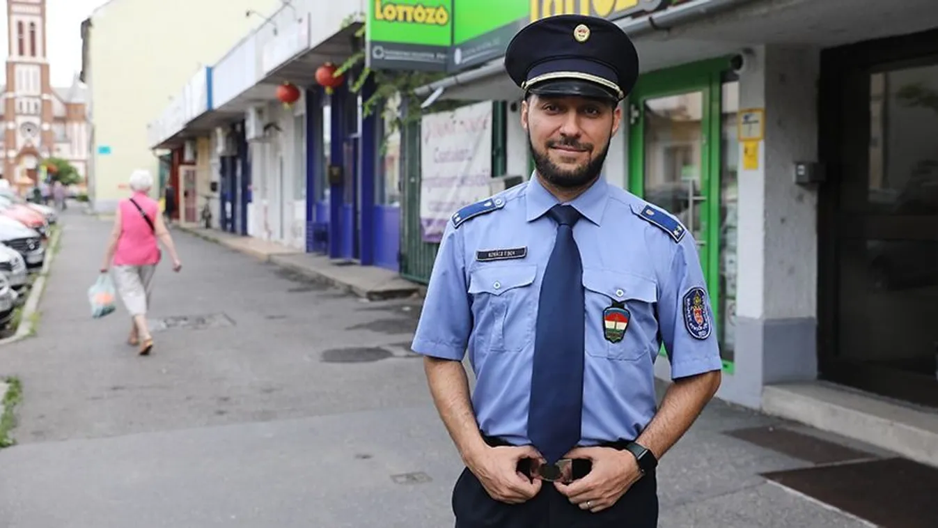 Ebéd közben kapta el rablót a magyar rendőr
