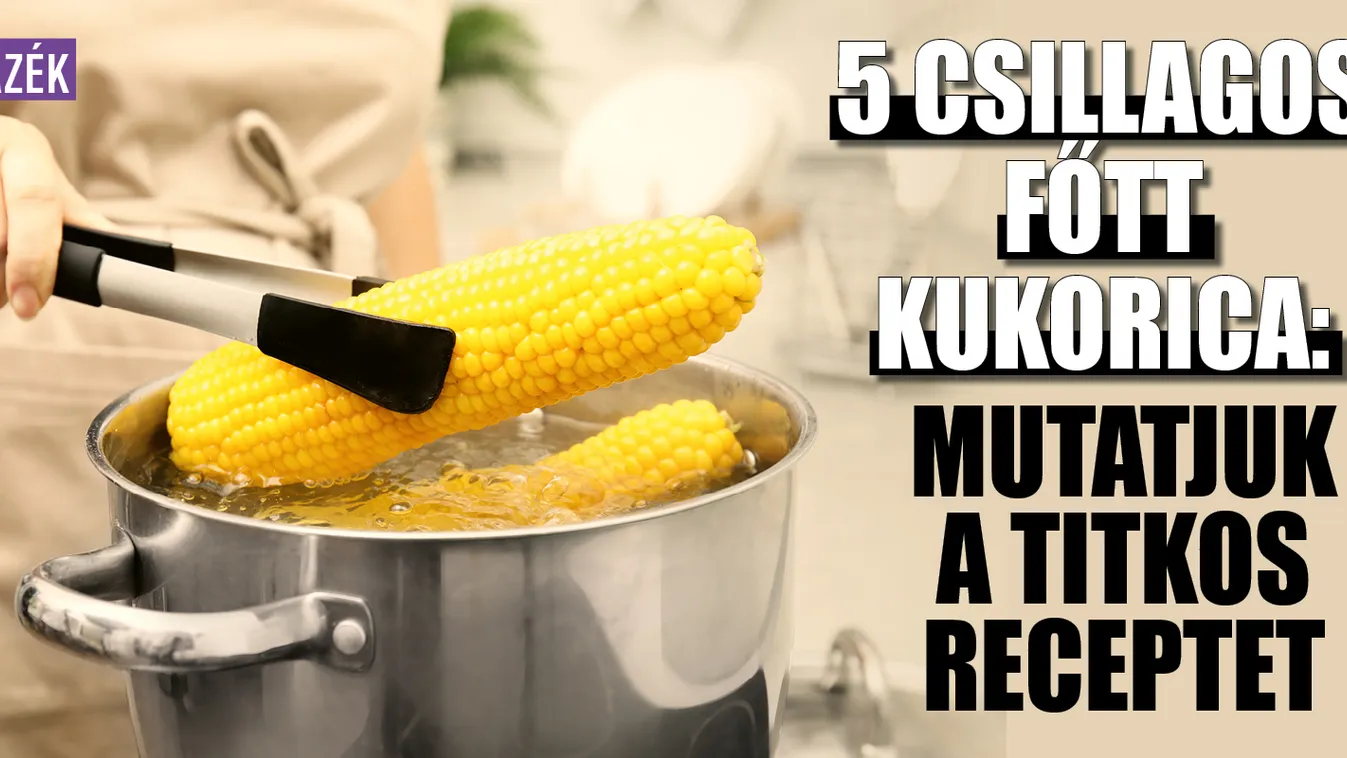 5 csillagos főtt kukorica: mutatjuk a titkos receptet