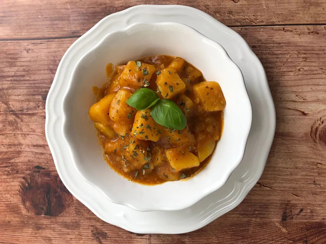 Hungarian,Specialty,"paprikăˇs,Krumpli".,Homemade,Vegetarian,And,Vegan,Potato,Dish